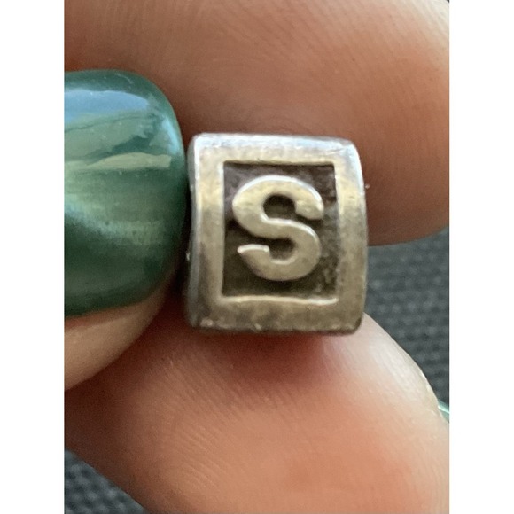 Pandora Jewelry - Pandora sterling silver letter "S" charm ALE 925 Alphabet